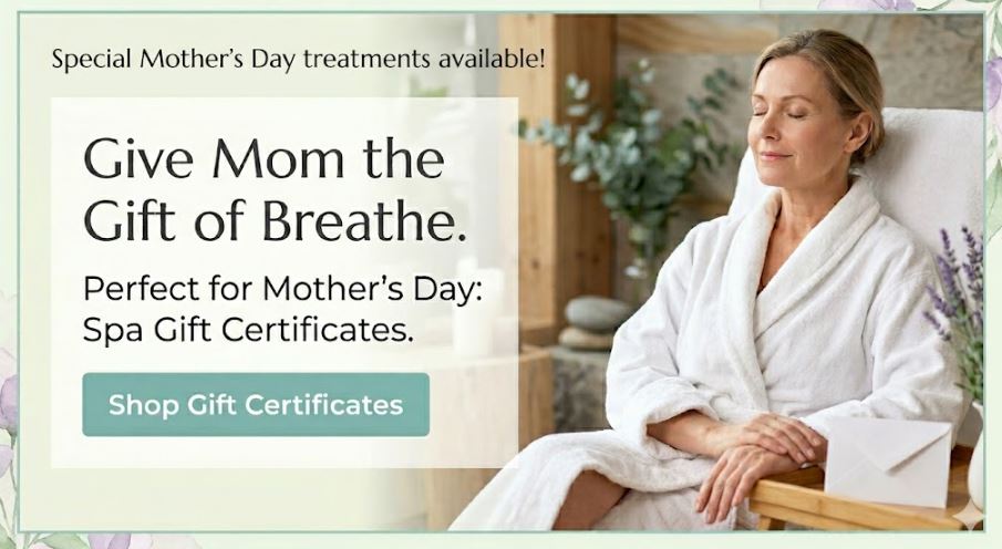Mother's Day Massage Spa Gift Certificates